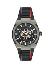 Ferragamo Supreme Skeleton Automatic Watch, 43mm