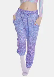 [Sparkl Fairy Couture] Cheetah Never Taken Em Off Sweatpants