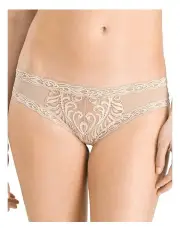 [Natori] Feathers Low Rise Lace Hipster Brief in Beige