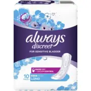 Always Discreet Pad Long 10 Pack