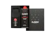 Zippo Regular Sized Empty Lighter Gift Box Set With Flints + Fluids