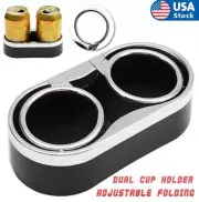 Universal Dual Folding Drink Cup Holder For Boat Marine Car RV Truck SUV Van UTV