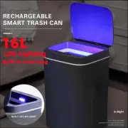 New Smart Trash Bin 16L Automatic Motion Sensor Rubbish Waste Bin Basket Toliet