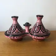 Fez Furniture & Homewares Maroc Mini Dual Tagine in Rose