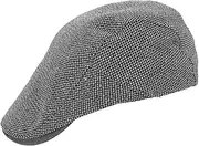 [BESPORTBLE] Vintage Beret Hat Unisex Running Beanies for Outdoor Summer Hat Breathable Fabric Fashionable and Versatile Headwear Dark Grey
