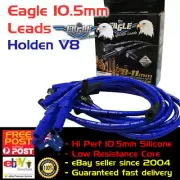 EAGLE 10.5mm Ignition Spark Plug Leads Fits Holden V8 308 Str Plug & disi boot