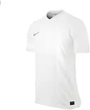 [Nike] WOMEN'S DRI-FIT Striker III Soccer Jersey White/White-Black Size Small