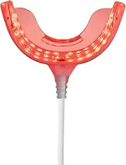 Red Light Therapy for Gums, Toothache Relief, 32 LED Periodontal Light, Bleeding Gums, Gum Health Red Light, with adapters for USB/C, iPhone, and Android