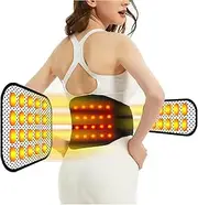 Self Heating Back Brace Magnetic Therapy Lumbar Support Decompression Belt For Men Women Pain Relief Posture Corrector Work Sports Waist Trainer(X-Large)