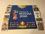 PANINI WORLD CUP 2018 ALBUM + COMPLETE STICKERS SET OF 682 STICKERS MBAPPE MESSI
