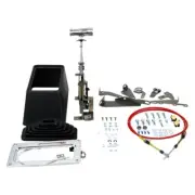 B&M MegaShifter Automatic Transmission Right Hand Shifter System Black Universal