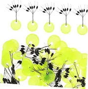 Totority 100pcs Fishing Rubber Fishing Float Stoppers Durable and Convenient Line Stops Lightweight Design for for