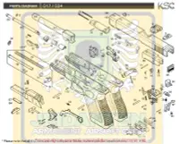 在飛比找露天拍賣優惠-【杰丹田】KSC KWA G17 G18C 滑套制動桿 #6