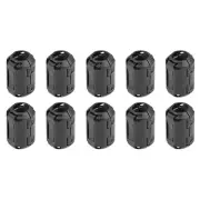 Clip-on Ferrite Ring Core- 13mm / Black / 10pcs