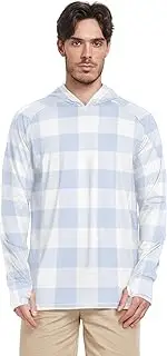 [Caihoyu] Men's Hoodie Sun Protection Long Sleeve Sun Shirt UPF 50+ Quick Dry for Men