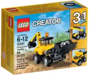 LEGO 31041 3-in-1 Construction Vehicles: Backhoe, Dump Truck & Telehandler