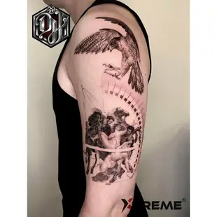 DH TATTOO SUPPLY:X牌Xtreme白灰色＂四色漸層WHITEWASH set更便利性.光線更好抓.顯色佳