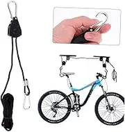 Homoyoyo Strong Metal Pulley Lanyard Set Ratchet Retractable Strap for Grow Light Ratchet Hanger Home Lighting