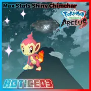 Pokemon Legends: Arceus Shiny Chimchar Max Stats