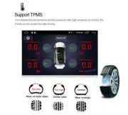 Unit Android 9.1 2 DIN 10.1" Touch Screen Car Wifi 4G GPS Radio MP5 Player Head (for: Volvo)