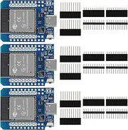 AITRIP 3PCS Type C D1 Mini ESP32 ESP-WROOM-32 CP2104 WLAN WiFi+Bluetooth Internet of Things IoT Development Board for Arduino NodeMCU