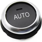 daili Store Silver Black Console Dashboard Air Condition AC Control Switch Button Cover Compatible with BMW 5 6 7 Series F10 F18 F06 F12 F01 F02 520 523 (Color : AC Auto Rotary)