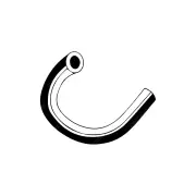 Gates Outlet Heater Hose for Holden Colorado RC Rodeo RA LCA H9 3.6 300mm