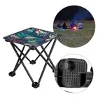 Portable Foldable Camping Stool Lightweight Little Chair Folding Foot Rest