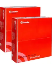 2 x Brembo Disc Brake Rotor 315mm 09.D245.11 fits Subaru Levorg 1.6 EK(V1) AWD (for: Subaru)