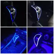 Touch Motion Activated Blue LED Light Auto Car Gear Shift Knob Shifter New SET (for: Ford)
