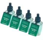 4-Pack Bath & Body Works CUCUMBER MELON Fragrance Wallflowers Refills Bulbs New