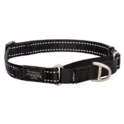 Rogz Utility Control Collar Web - XLarge (Black)