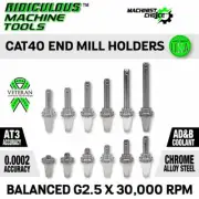 CAT40 End Mill Holder 5/8" x 9" G2.5 X High Quality CNC Tool
