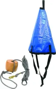 Anglers Choice BSAT-036 Drift Anchor With Tow Rope 25' Suplex