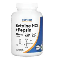 在飛比找蝦皮購物優惠-美國Nutricost Betaine HCl + Peps