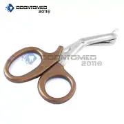 GOLD EMT UTILITY PARAMEDIC BANDAGE SHEARS SCISSORS EMS 7.5"