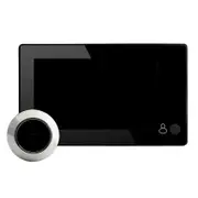 4.3inch HD Door Peephole 145 Degree Wide Angle Digital Smart Doorbell TFT Color Door Eye Home Secur black