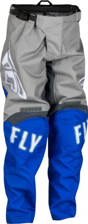 Fly Racing F-16 S23, textile pants kids , color: Grey/Blue , size: 24