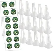 MERRYHAPY Planting Basket Hydroponic Net Pot Grow Basket Hydroponic Heavy Duty Net Cups 50pcs Starter Plugs