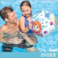 在飛比找momo購物網優惠-【INTEX】冰雪奇緣ELSA-沙灘球51cm 適用3歲以上