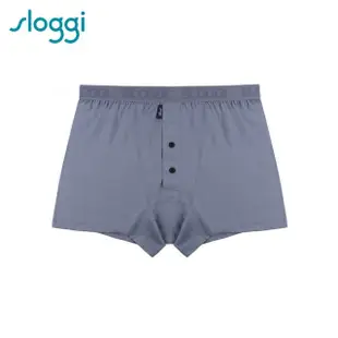 【sloggi Men】ORGANIC COTTON系列寬鬆平口褲(沉穩灰)