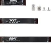 GeeekPi 3PCS 16Pin 0.5mm Pitch PCIe FPC Cable 40mm/60mm/80mm for Raspberry Pi 5 & PCIe M.2 M-Key NVMe SSD PCIe Peripheral Board