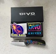 Divo Knives Fireball - 80’s Camo Carbon