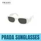 PRADA PR 17WS - 1425S0 TALC-DARK GREY WOMEN'S SUNGLASSES 49MM AUTHENTIC NEW