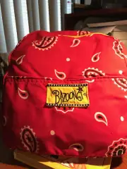 Bazoongi Kids Snoozee Backpack Nap Blanket with Pillow Red Camo