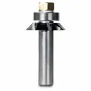 Carbitool 45-DEGREE BEVEL HIGH PERFORMANCE TCT ROUTER BIT 1/2″ Shank, 4-Flute
