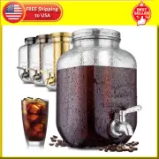 Zulay Kit chen 1 Gallon Cold Brew Coffee Maker - Large Iced Tea & Cold Brew Pitc