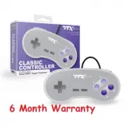 New Super Nintendo SNES System Console Replacement Controller 6FT TTX