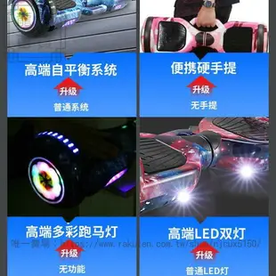 兒童6壹12電動自動腿控車大人小孩3壹6滑板車兒童雙輪8歲