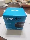 NIB Amazon Echo Dot 3rd Generation Smart Speaker w/ Alexa Charcoal Factory Seald